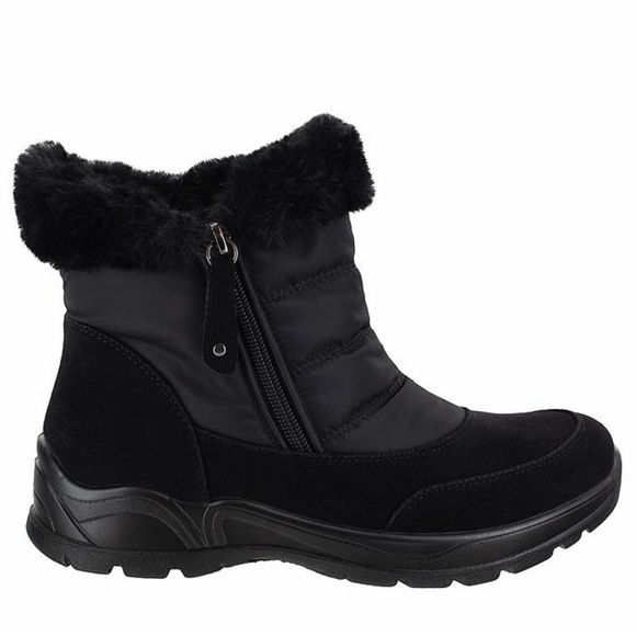 Easy Dry by Easy Street Women’s Ankle Boots with Faux Fur Size 7M - Picture 11 of 15